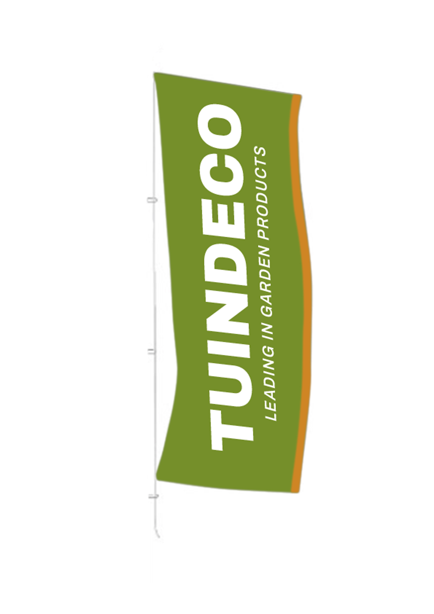 Tuindeco banier, zonder tunnel (groot)