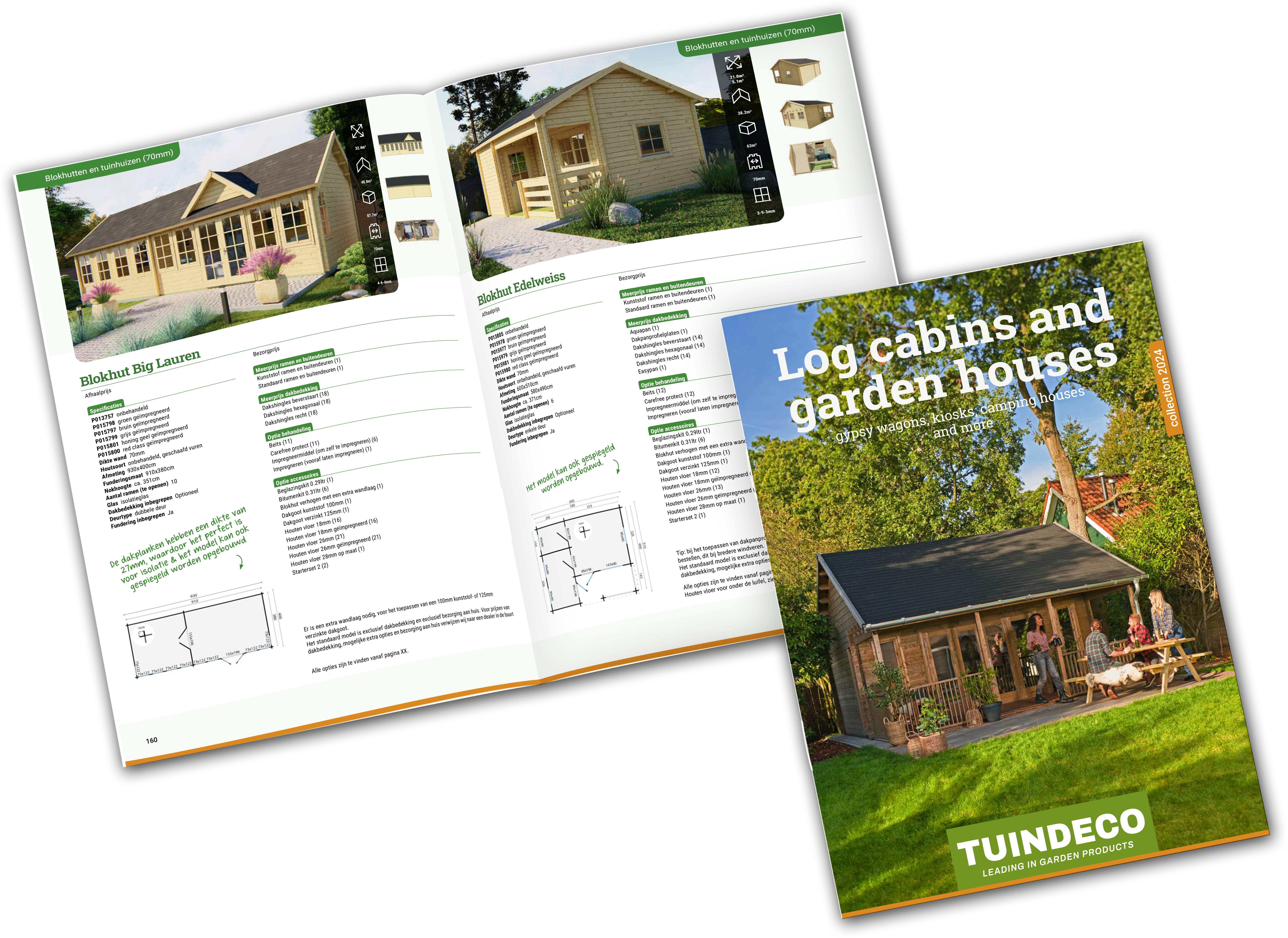 Blokhutten & Tuinhuizen catalogus 2024 EN