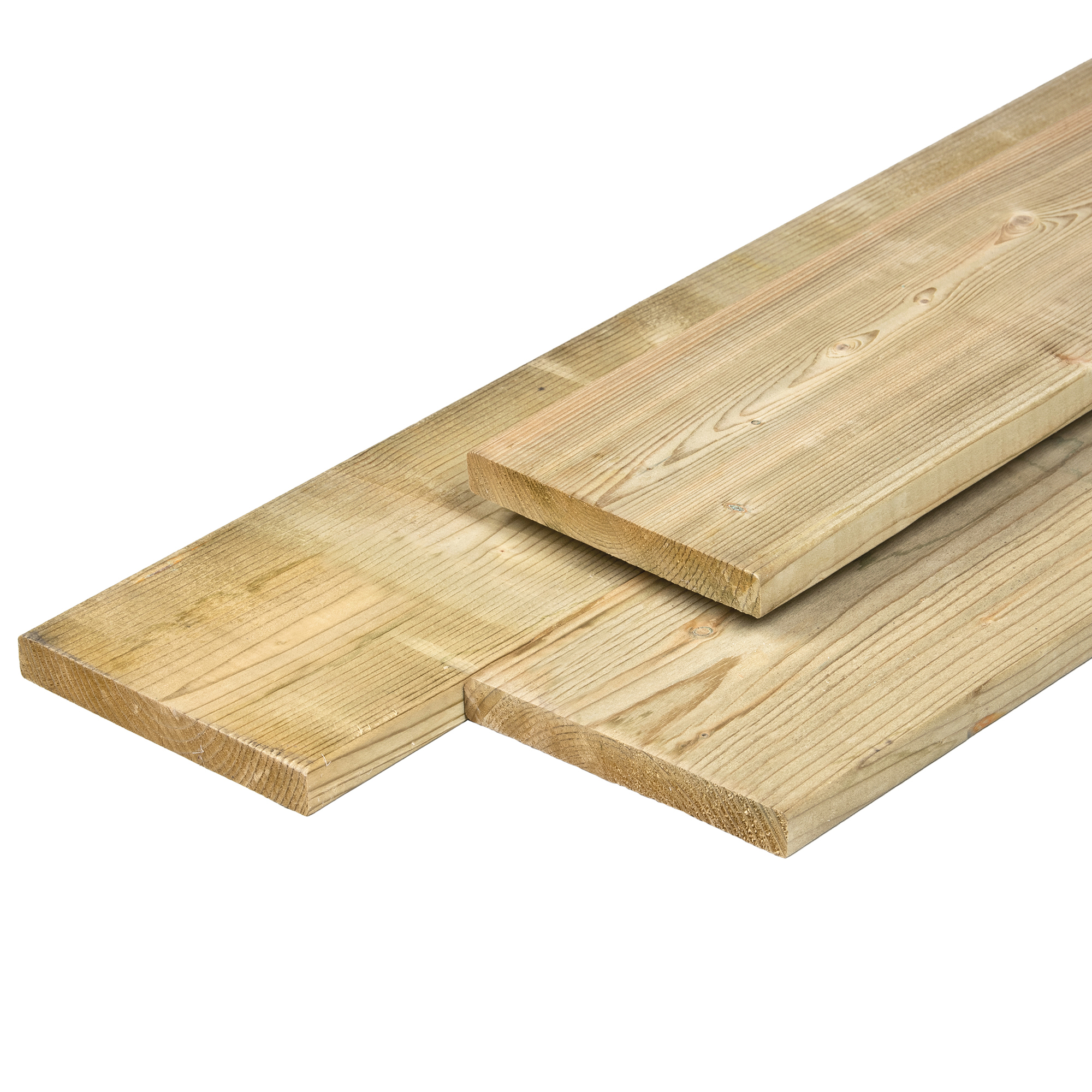 Plank Noord-Europees O/S-IV vuren 1.8x14.5x240cm