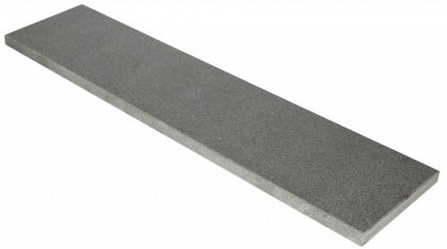 Vijverrand 100x20x3 cm Dark Grey (6 zijdes verzoet, 8 facetranden)